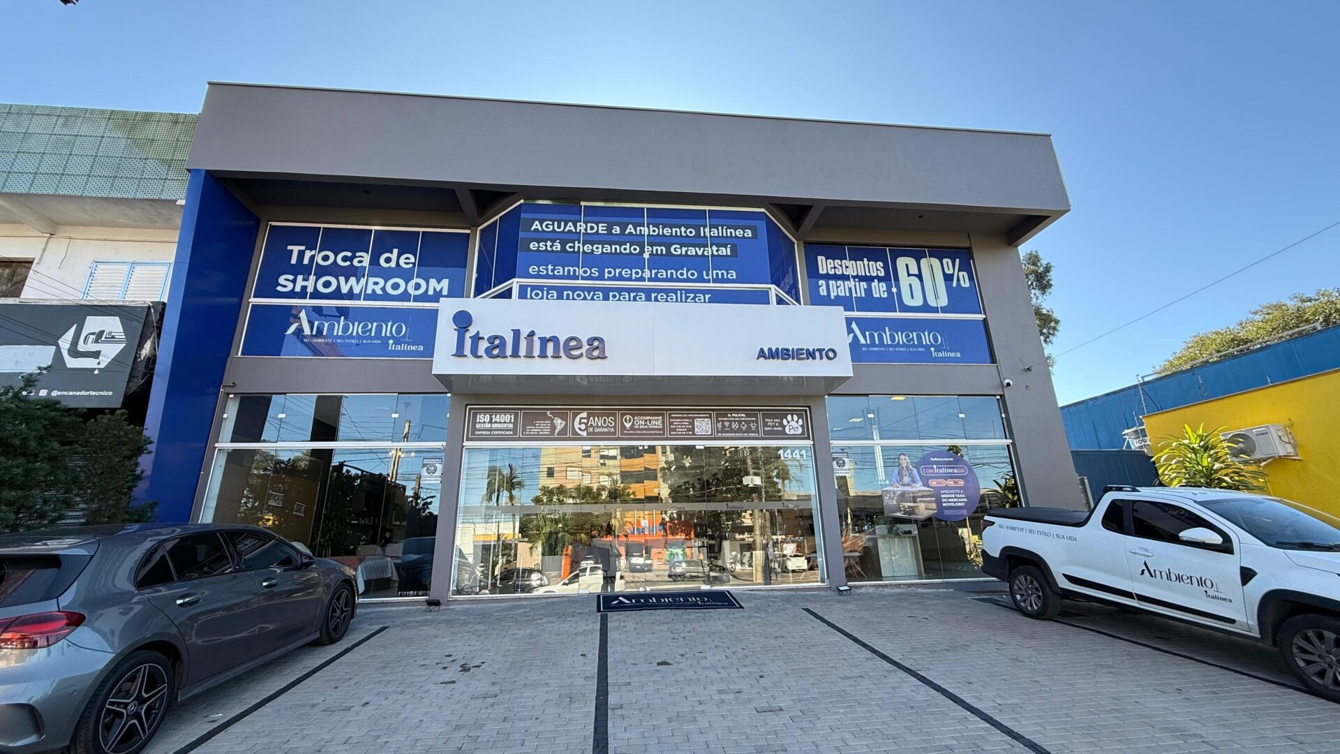 Ambiento Italínea prepara reinauguração em Gravataí e projeta um dos maiores showrooms da região