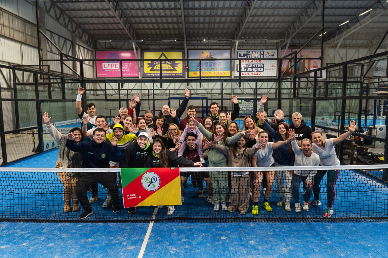 Clube de Gravataí é o terceiro melhor do país no ranking do Padel por Equipes