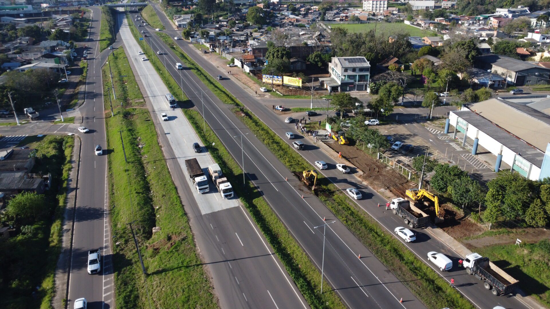 Em Gravataí, ordem de início da construção de trincheira que ligará a Avenida Brasil à ERS-118 foi assinada hoje