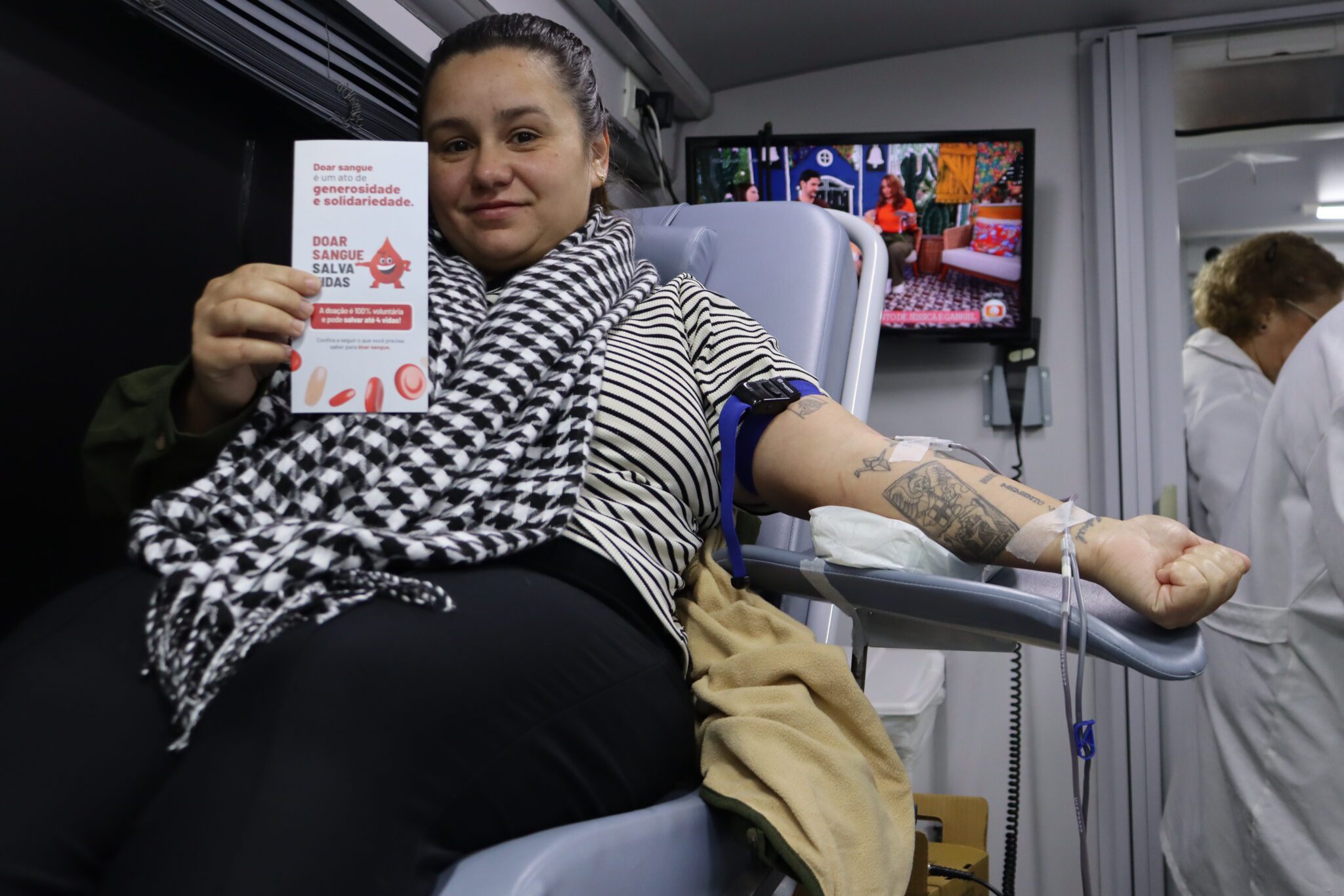 Unidade móvel do Hemorgs atenderá doadores de sangue em Gravataí no dia 1º de novembro