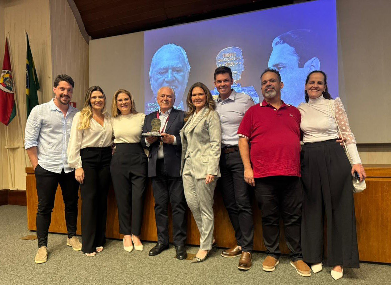 Pelo empreendedorismo e contribuição para o desenvolvimento de Gravataí, empresário Sergio Pereira é agraciado com o Troféu Loureiro da Silva