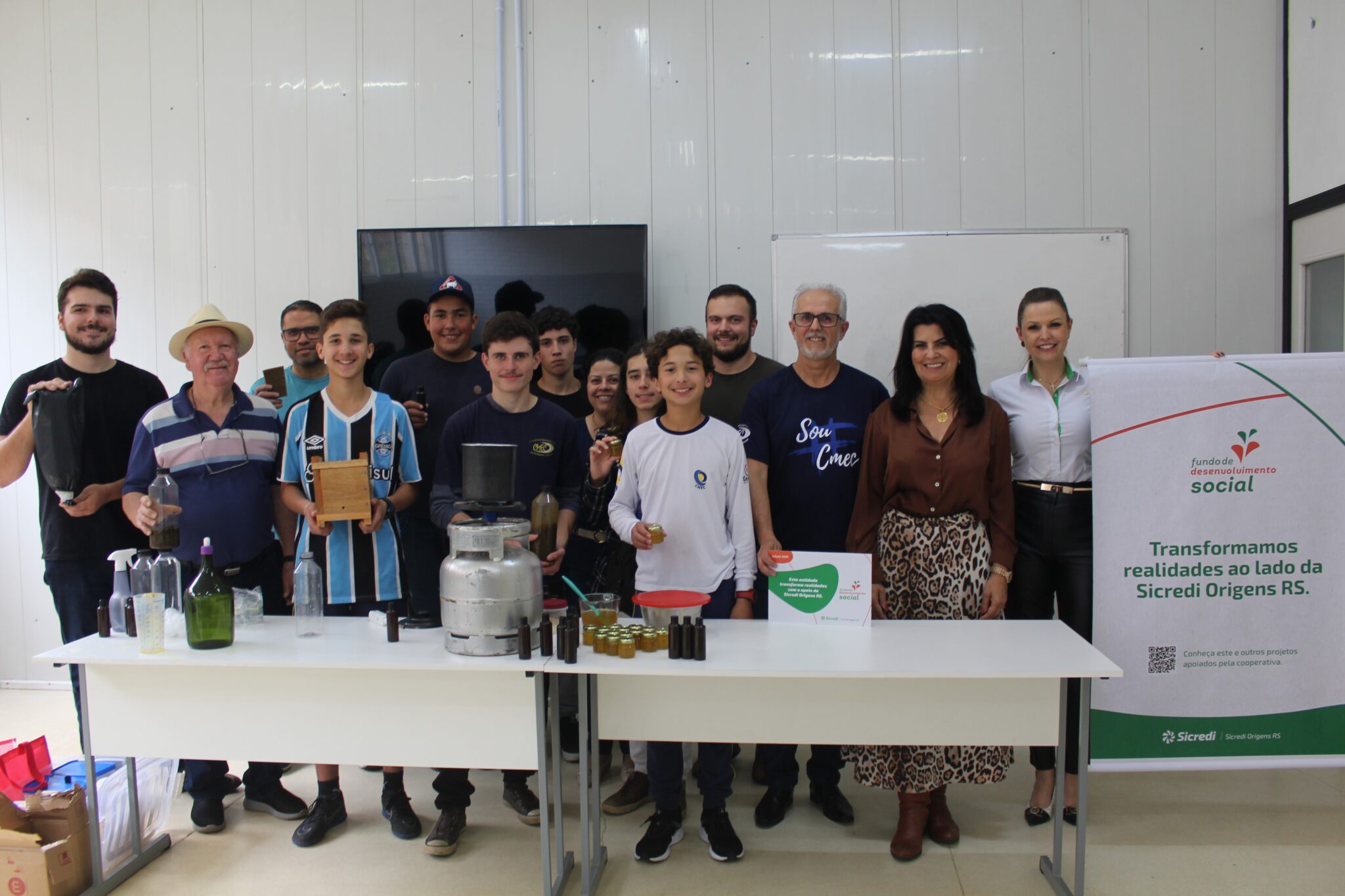 Através do Fundo de Desenvolvimento Social, Sicredi Origens RS viabiliza a qualificação de agronegócios em Gravataí