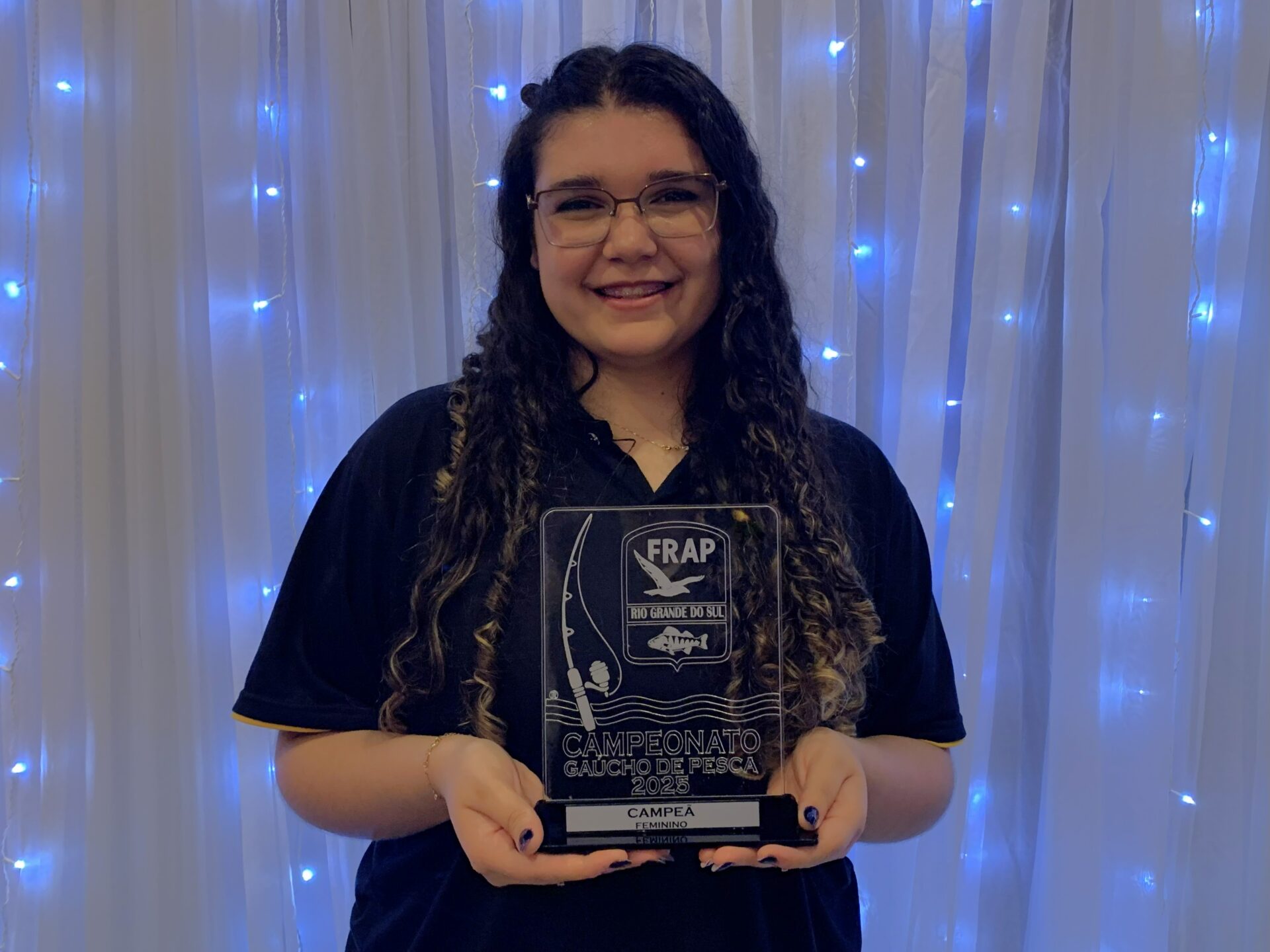 Jovem de Gravataí vence o Campeonato Estadual de Pesca 2025