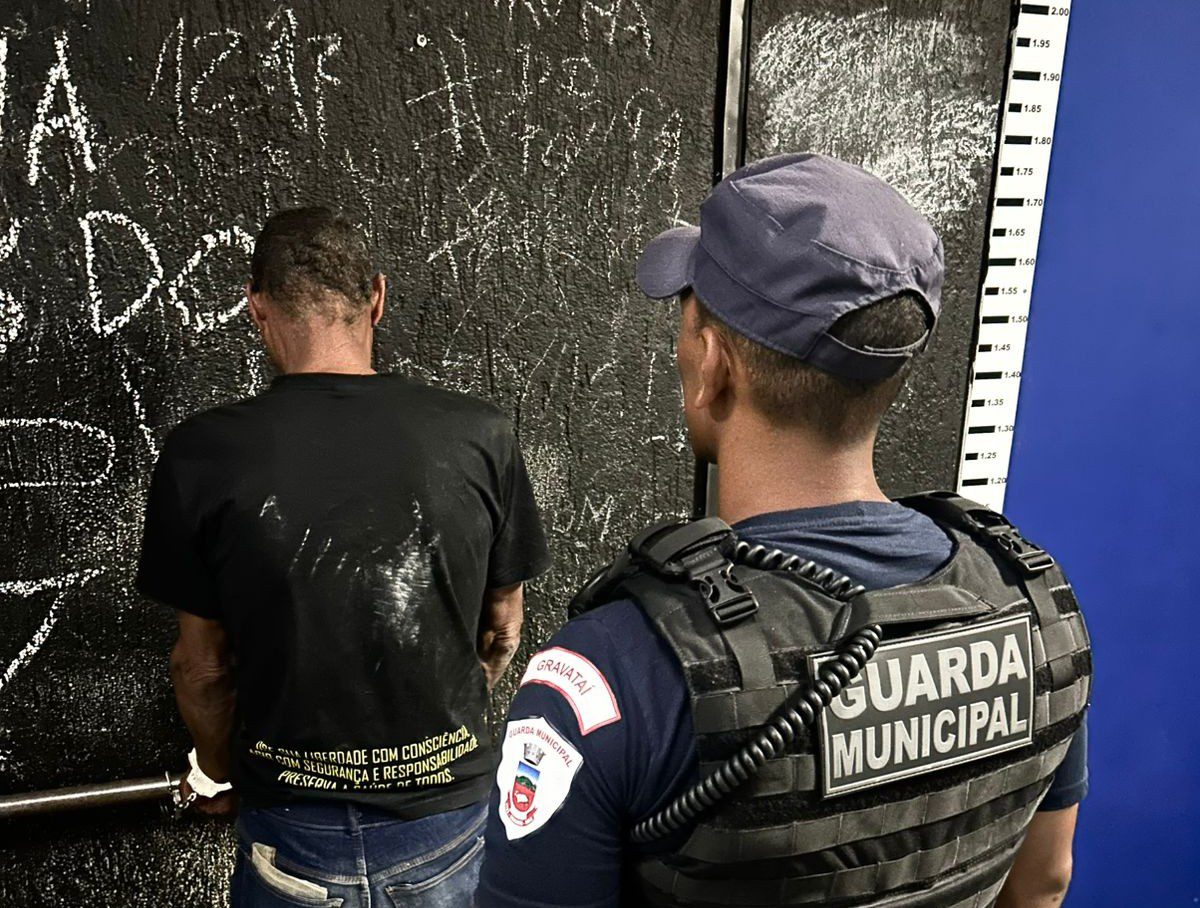 Guardas municipais capturam foragido e prendem suspeitos de vandalismo em Gravataí