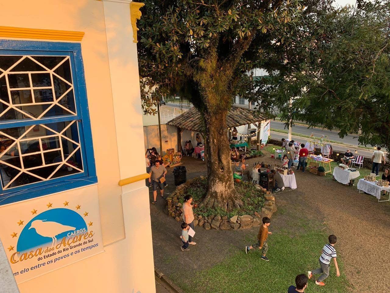 Em Gravataí, Casa dos Açores reúne artesanato, brechó e gastronomia na 1ª Feira Mercado Criativo