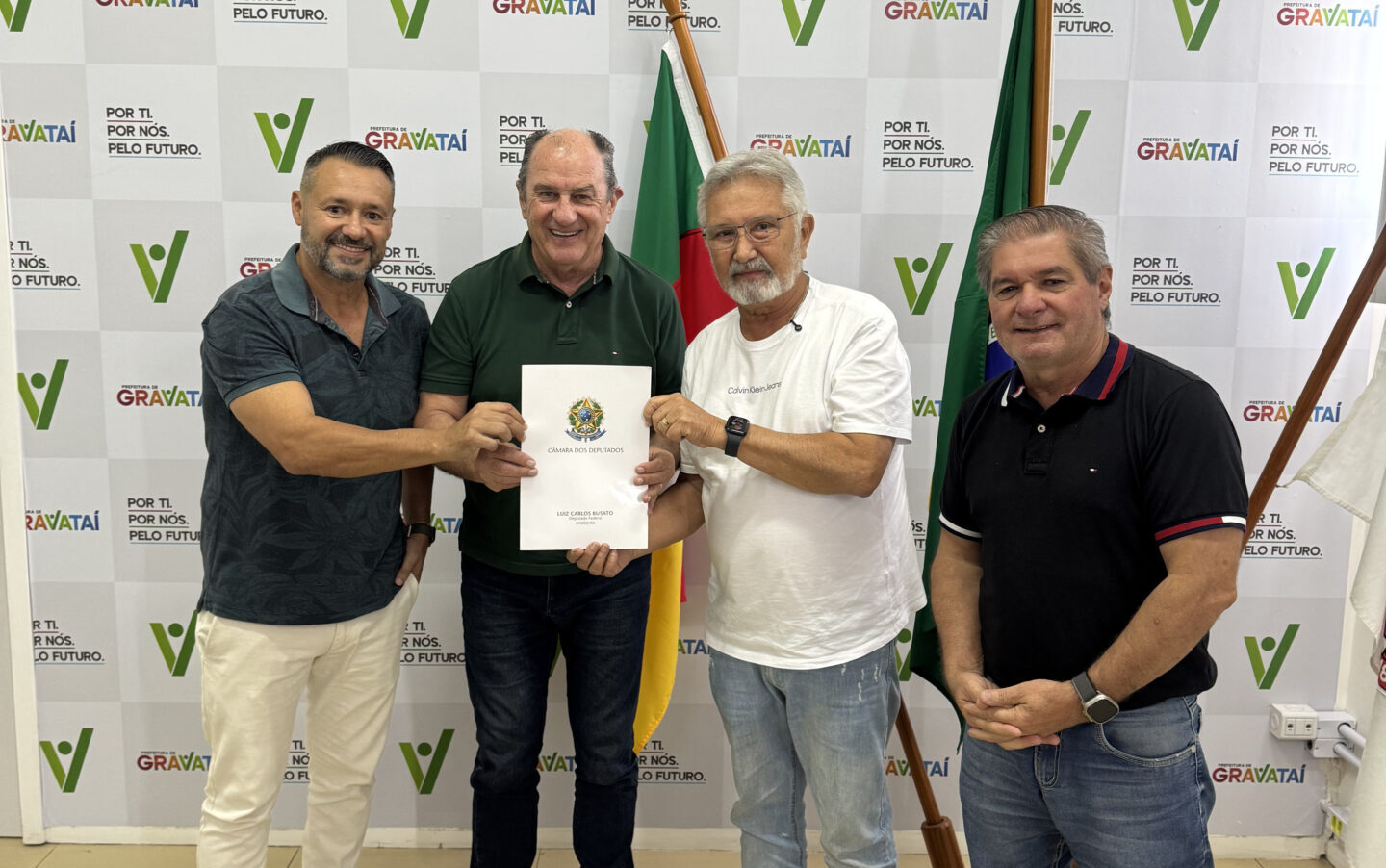 Deputado Busato destina R$ 400 mil para obras de infraestrutura em Gravataí