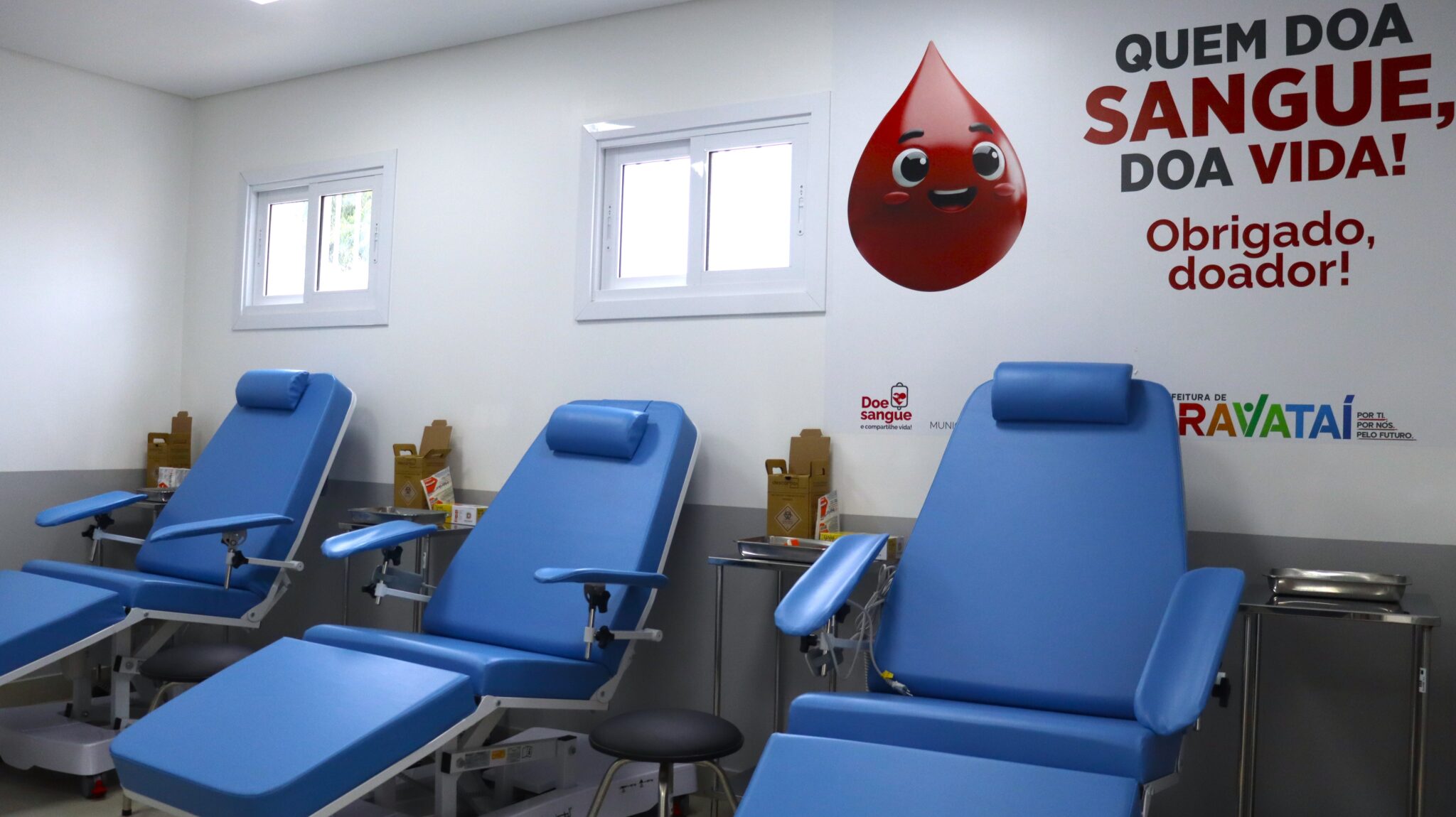 Posto de coleta de sangue está com inscrições abertas para doações este mês em Gravataí