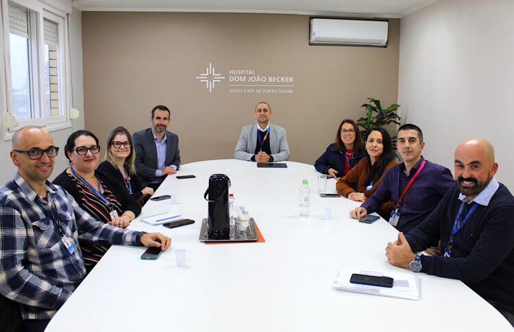 Reunião entre Prefeitura e nova direção do Dom João Becker reforça parceria para modernização hospitalar