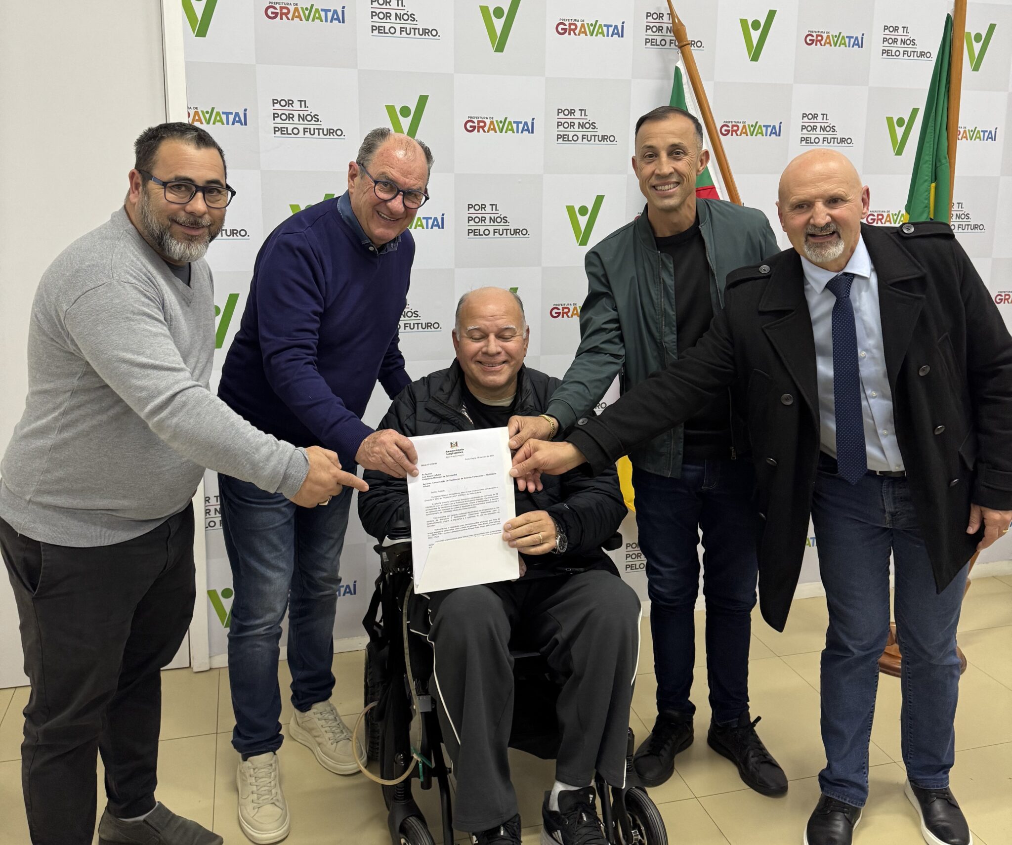 Gravataí recebe aporte de R$ 200 mil para ampliar investimentos em saúde e mobilidade