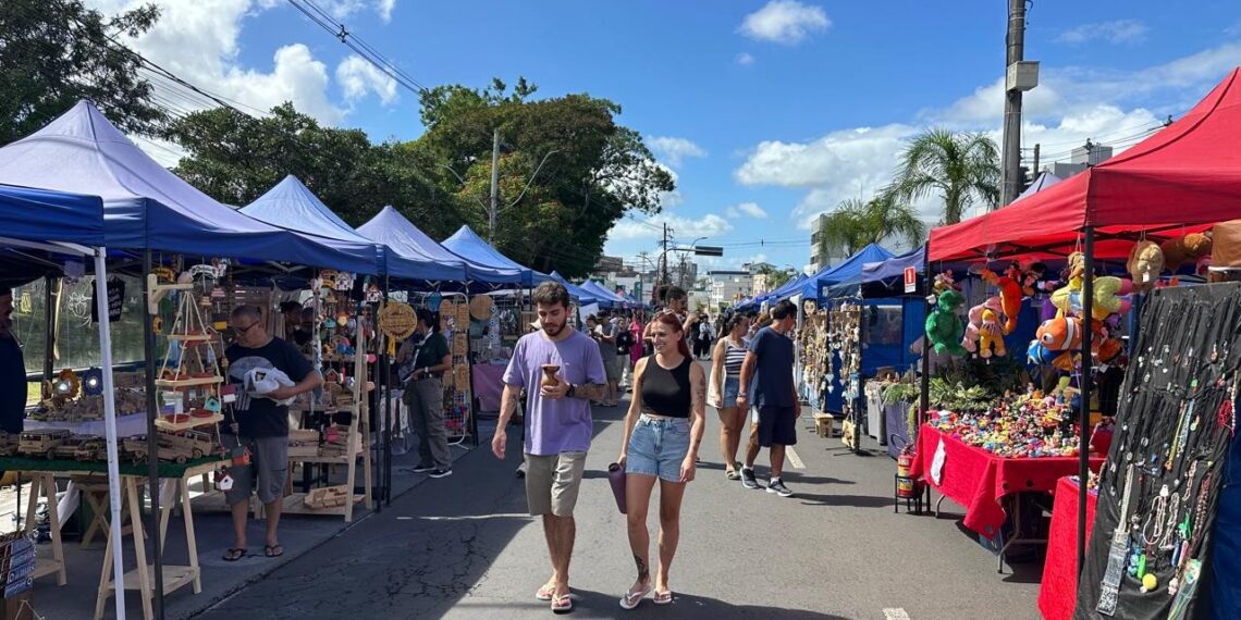 Feira, atrações culturais, lazer e vacinação: Domingo tem Rua Aberta em Gravataí