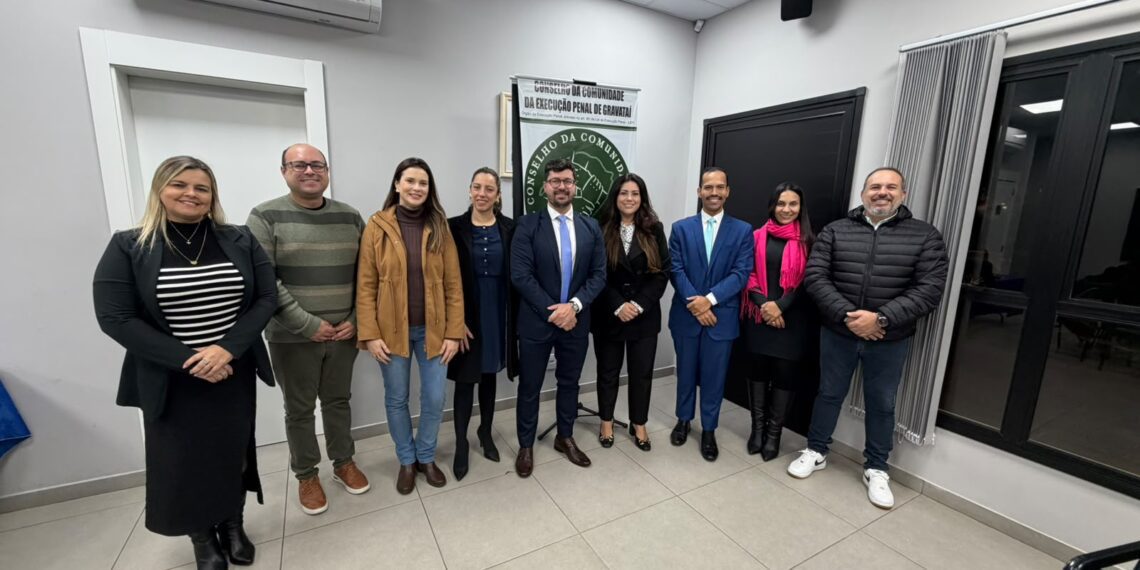 Conselho da Comunidade da Comarca de Gravataí elege primeira mulher para a presidência em marco histórico para a execução penal