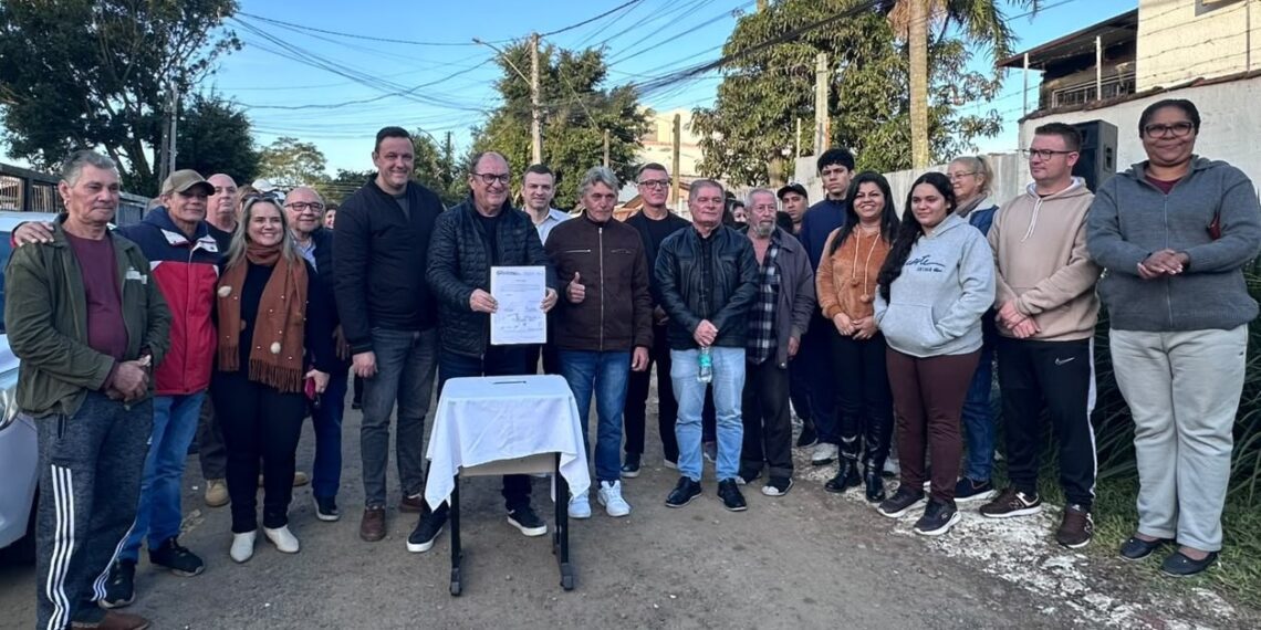 Gravataí inicia nova etapa de pavimentações e destina R$ 900 mil para sete ruas em diferentes regiões da cidade