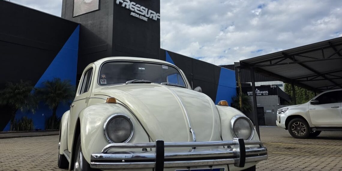Aircooled Club Gravataí promove 1º Encontro de Fuscas e Carros Antigos na FreeSurf Mega Store