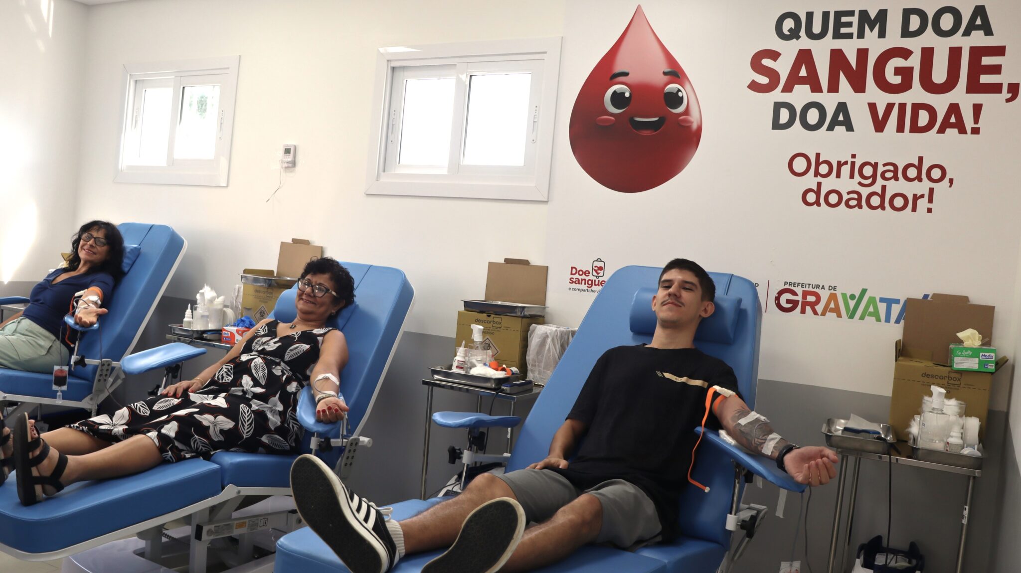 Unidade própria muda cenário da doação de sangue em Gravataí e chega a 470 bolsas coletadas