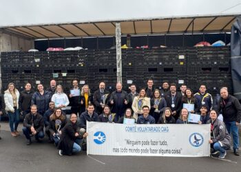 Por iniciativa de funcionários da GM e Prometeon, Campanha do Agasalho de Gravataí recebe seis toneladas de doações