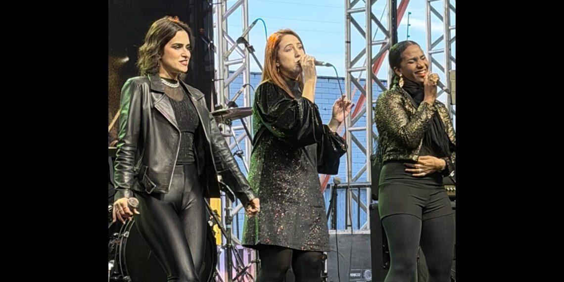Gravataí recebe na sexta-feira o show “Rock Gaúcho – Na voz delas”, com Ju Sanpe, Camila Orsatto e Indira Castro