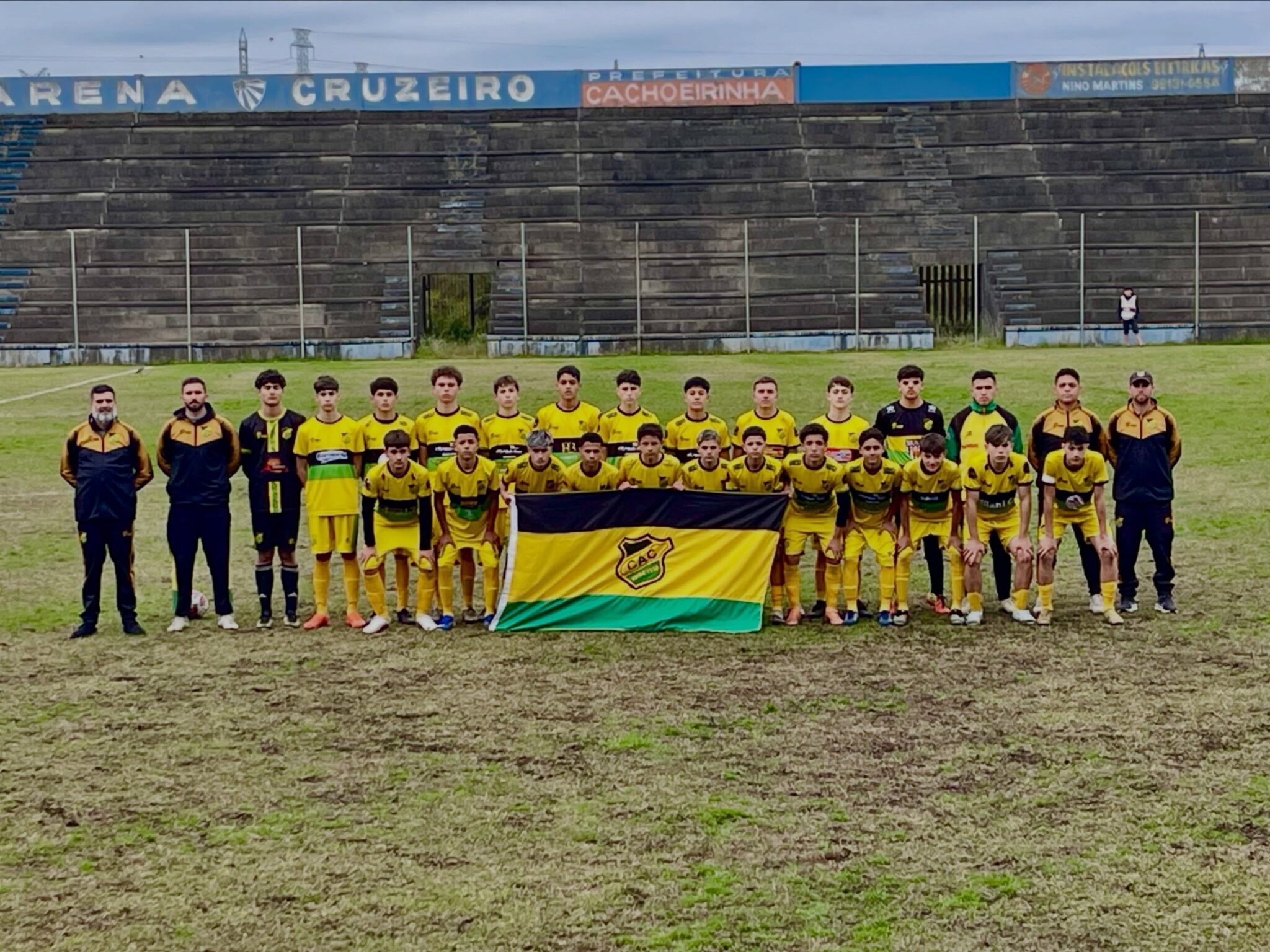 Cerâmica recebe o Internacional pelas oitavas de final do Gauchão Sub-15 e convoca torcida para duelo decisivo na Arena Cruzeiro