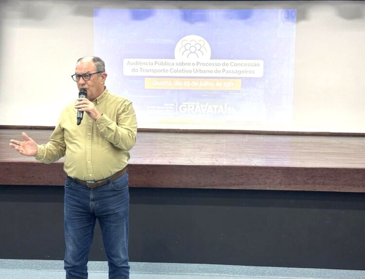 Gravataí apresenta estudos para nova concessão do transporte coletivo em audiência pública