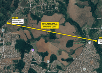 Gravataí avança com projeto de Perimetral de 2,5 km com investimento privado e abre discussão sobre nova ligação viária
