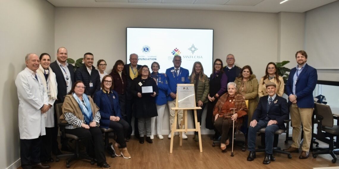 Projeto do Lions Clube Internacional beneficia pacientes de Gravataí e outras cidades atendidas pela Santa Casa de Porto Alegre