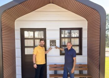 De Gravataí para Barretos: empresa da cidade monta em 70 dias cabanas para a Festa do Peão