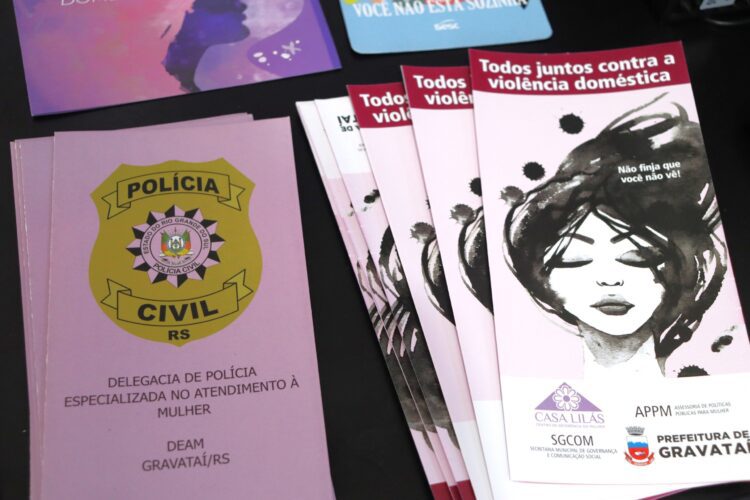 Campanha de conscientização pelo fim da violência contra a mulher incluirá Casa Lilás Itinerante em Gravataí