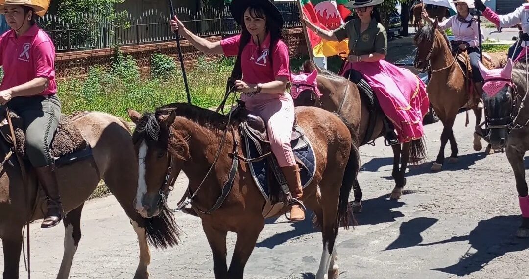 CTG e piquete de Gravataí organizam a Cavalgada Outubro Rosa para o próximo domingo