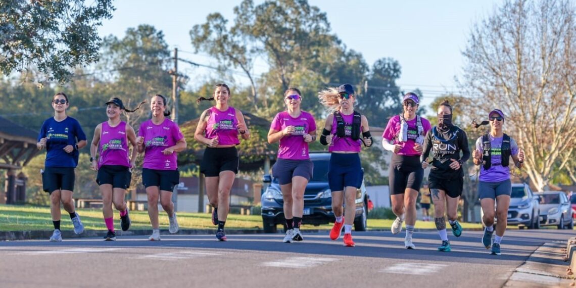 Em alusão ao Outubro Rosa, CorreGravataí realiza treino coletivo neste sábado
