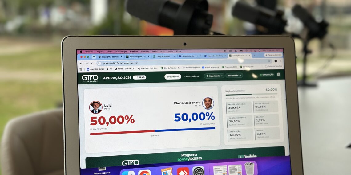 Eleições 2026: Giro de Gravataí terá plataforma exclusiva para acompanhar apuração dos votos em tempo real
