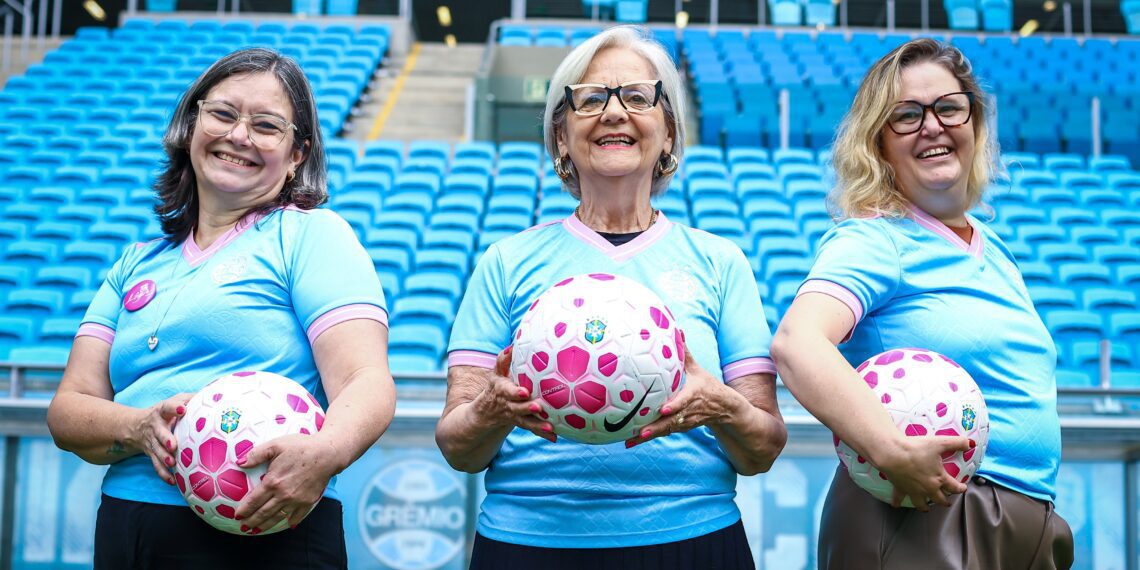 Histórias de voluntárias da Liga de Combate ao Câncer de Gravataí ganham destaque em projeto do Grêmio