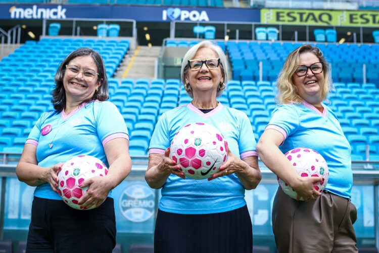 Histórias de voluntárias da Liga de Combate ao Câncer de Gravataí ganham destaque em projeto do Grêmio