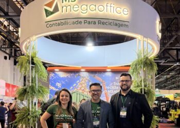 Grupo MegaOffice, de Gravataí, destaca atuação nacional no setor de reciclagem em feira de São Paulo