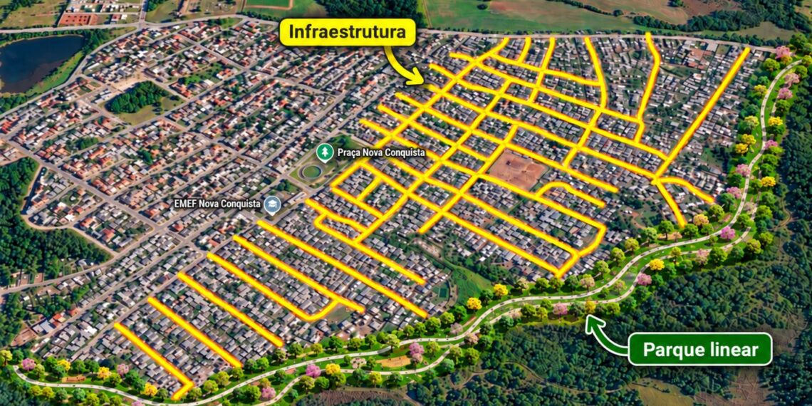 Gravataí prepara intervenção de R$ 41,5 milhões que vai mudar infraestrutura e ocupação do Rincão; veja o que está previsto