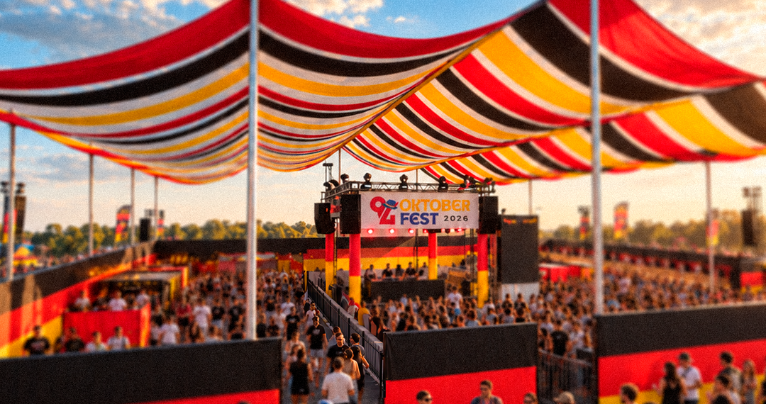 94 Mil prepara Oktoberfest em Gravataí com estrutura inspirada no evento que marcou a Copa do Mundo